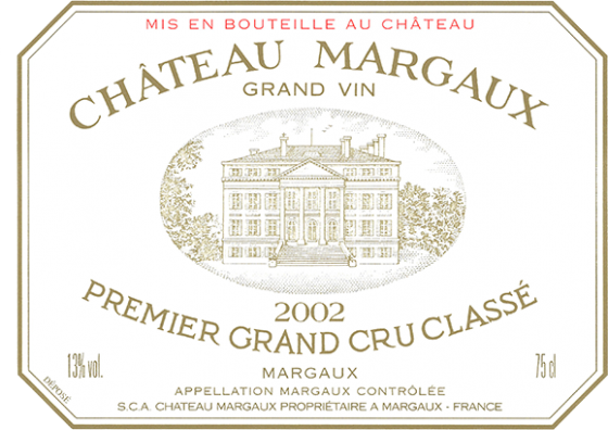 2002 - Grand Vin du Château Margaux | Château Margaux