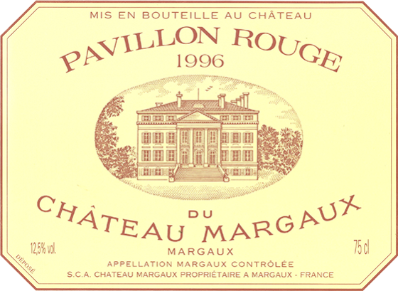 1996 - Pavillon Rouge du Château Margaux | Château Margaux